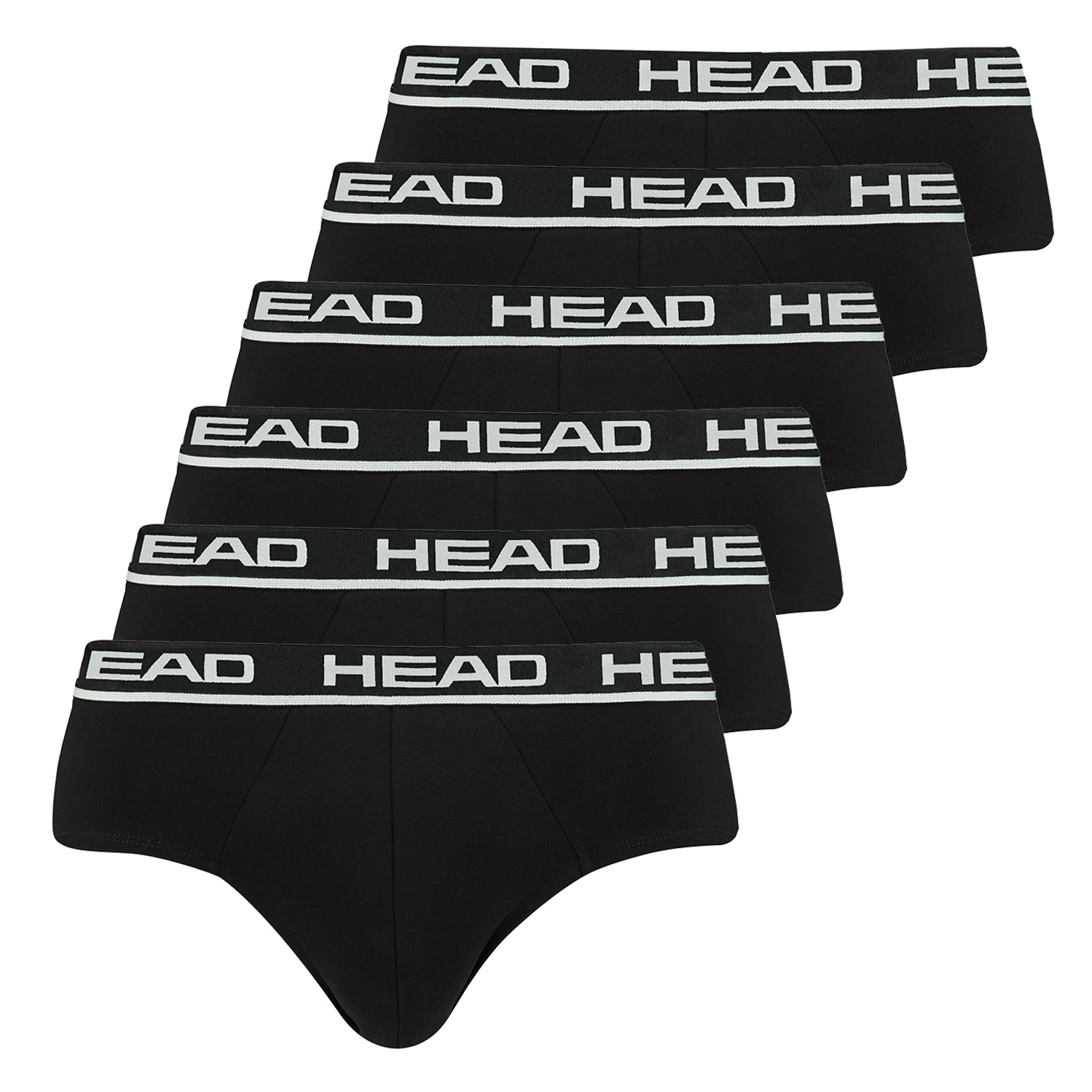 MULTIPACK BOXERS 6 PACK Head Basic Brief Pant Slip Unterwäsche Unterhose Herren von HEAD