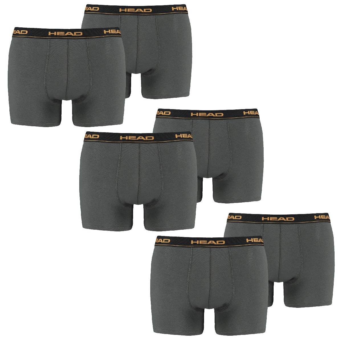 MULTIPACK BOXERS 6 PACK Head Herren Boxer Boxershorts Basic Pant 891003001 Unter... von HEAD