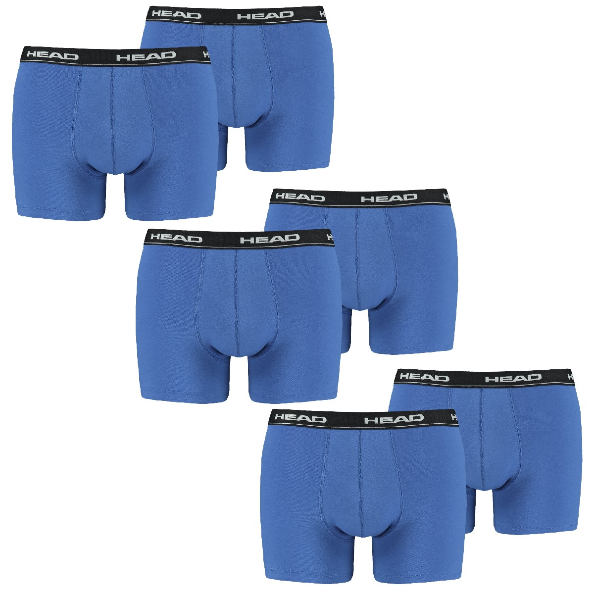 MULTIPACK BOXERS 6 PACK Head Herren Boxer Boxershorts Basic Pant 891003001 Unter... von HEAD