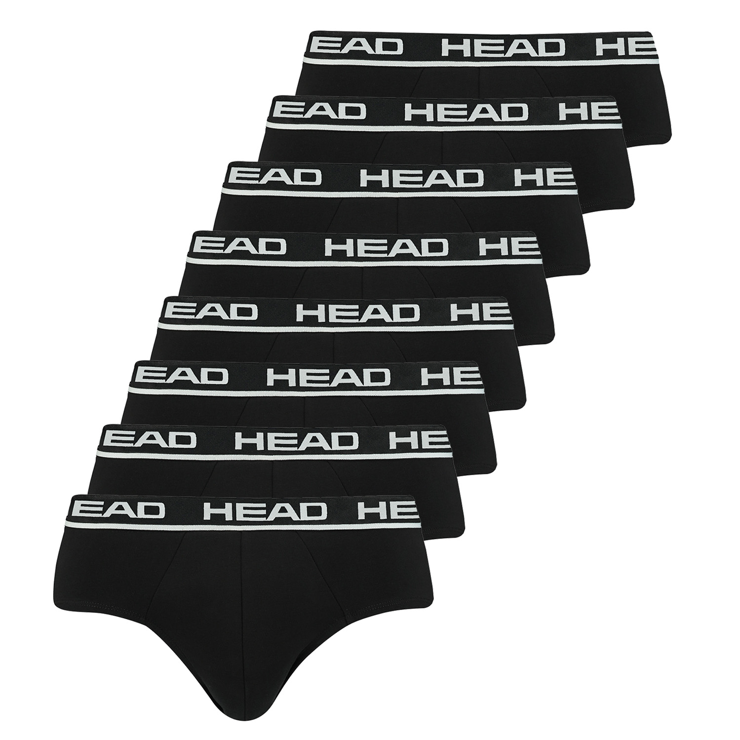 MULTIPACK BOXERS 8 PACK Head Herren Basic Brief Pant Slip Unterwäsche Unterhose von HEAD