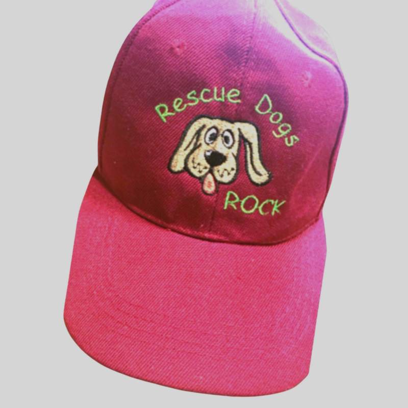 Personalisierte Hundeadoptions-Baseballmütze - Gesticktes "Rescue Dogs Rock' Design 24 Farben Erhältlich Personalisierte Hundeadoptions-Baseballmütze - Gesticktes "Rescue Dogs Rock' Design 24 Farben Erhältlich von HEADSUPHATS