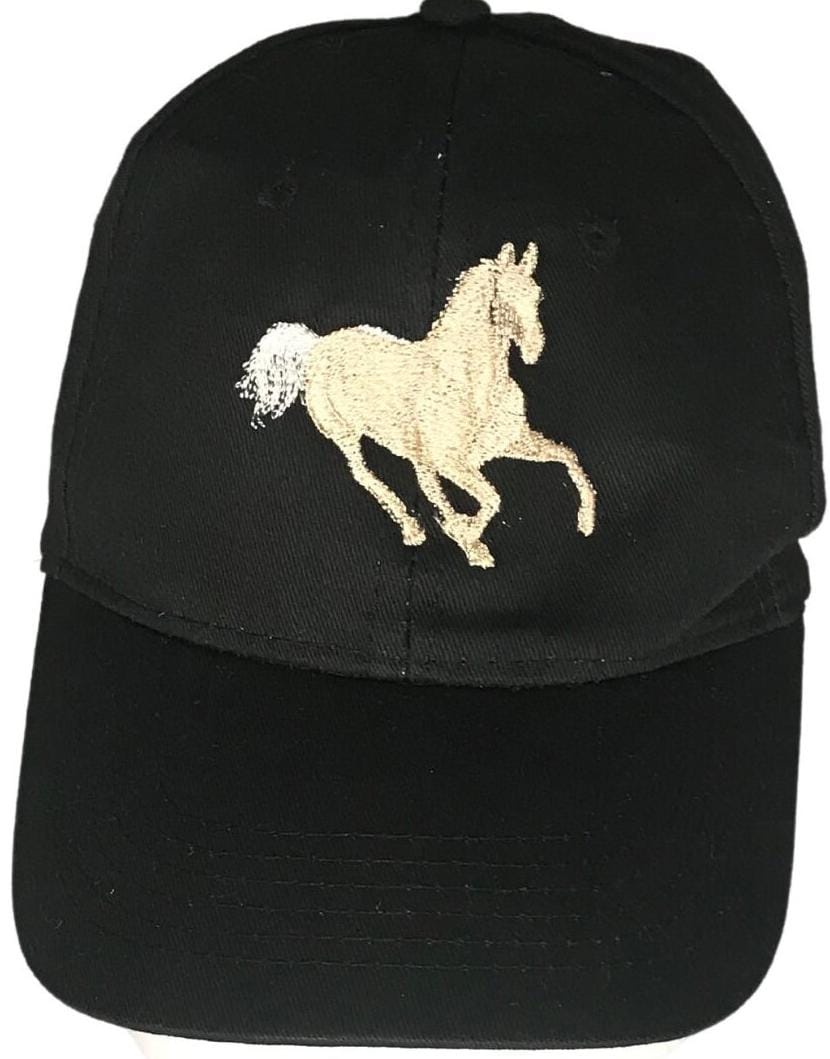 Personalisierte Palomino Pferd Bestickte Kappe Reitergeschenk Personalisierte Palomino Pferd Bestickte Kappe Reitergeschenk von HEADSUPHATS