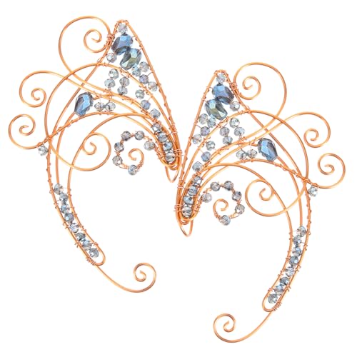 HEALEEP Ohrmanschetten Für Damen Feen-ohrringe Zierliche Manschetten-ohrringe Modische Ohrschmuck Für Feste Und Geburtstage Robust Und Bequem von HEALEEP