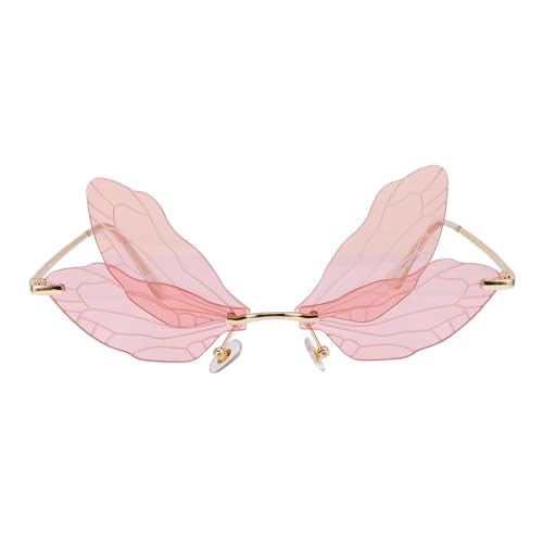HEALEEP 1 Paar Flügel Sonnenbrille im Drachenflügel Design Unisex für Outdoor Aktivitäten für Partys Shopping und Reisen Kreative und Auffällige Modeaccessoires HEALEEP 1 Paar Flügel Sonnenbrille im Drachenflügel Design Unisex für Outdoor Aktivitäten für Partys Shopping und Reisen Kreative und Auffällige Modeaccessoires von HEALEEP