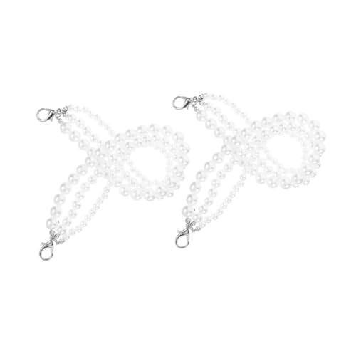 HEALEEP 1 Paar Süße Perlen Schuhketten für Damen Dekorative Sneaker Charms Leicht und Langlebig zur Verschönerung Ihrer Schuhe Einfach Anzubringen und im Stil HEALEEP 1 Paar Süße Perlen Schuhketten für Damen Dekorative Sneaker Charms Leicht und Langlebig zur Verschönerung Ihrer Schuhe Einfach Anzubringen und im Stil von HEALEEP