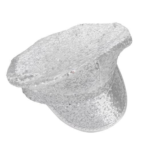 HEALEEP 1 Stück Chic Big Brimmed Sequin Hat für Cosplay und Rollenspiele Stilvolle Mütze für Männer und Frauen Langlebig und Kreativ Perfektes Accessoire für Mottopartys und Karneval von HEALEEP