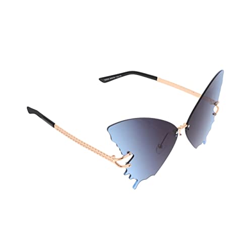 HEALEEP 1 Stück Gradient Sonnenbrille für Damen und Herren Übergroße Fashion Accessoire mit Weichem Nasenpad für Outdoor Aktivitäten und Strandurlaub Leicht und Praktisch für HEALEEP 1 Stück Gradient Sonnenbrille für Damen und Herren Übergroße Fashion Accessoire mit Weichem Nasenpad für Outdoor Aktivitäten und Strandurlaub Leicht und Praktisch für von HEALEEP