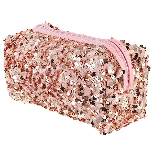 HEALEEP Kosmetik Reisebehälter Pailletten Schminktasche Glänzend Reise-Kosmetiktasche Damen-schminktasche Großes Fassungsvermögen Toilettenartikel Aufbewahrungstasche von HEALEEP