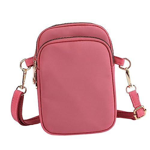 HEALEEP 1 Stück Nylon Mini Umhängetasche für Handys Trendige Crossbody Tasche mit Verstellbarem Gurt für Geldbörse Id Karte und Kleine Gegenstände Leicht und Praktisch für Alltag HEALEEP 1 Stück Nylon Mini Umhängetasche für Handys Trendige Crossbody Tasche mit Verstellbarem Gurt für Geldbörse Id Karte und Kleine Gegenstände Leicht und Praktisch für Alltag von HEALEEP