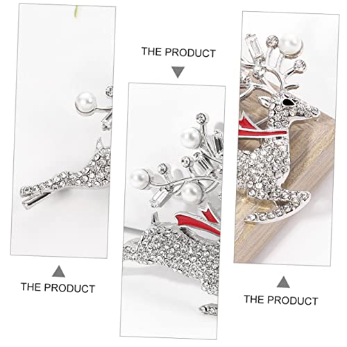 HEALEEP 1 Stück Strass Brosche Ornamente Feiertags Emaille Brosche Brosche Anstecknadel Weihnachtsfest Strass Anstecker Feiertags Brosche von HEALEEP