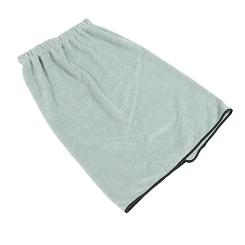 HEALEEP 1 Stück Stylisches Herren Badetuch aus Korallenfarbener Mikrofleece Saugfähig für Strand Bad und Schwimmbad Militärgrün von HEALEEP