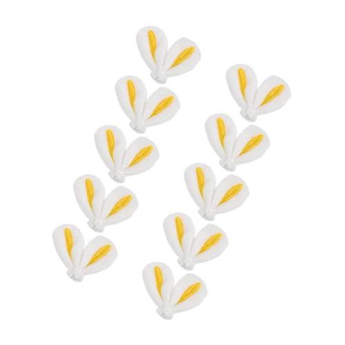 HEALEEP 10 Stück Teiliges DIY Hasenohren Haarclip Niedliche Ohrdesigns aus Stabilem Vielseitig für Kinderbasteln Haardekoration Hochzeiten und Kreative Handwerksprojekte von HEALEEP