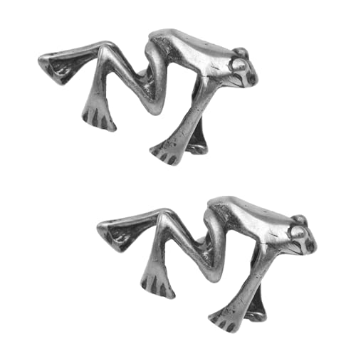 HEALEEP Silberne Ohrclips für Mädchen Kreative Ohrschnallen S925 Silber Hypoallergen Nicht Durchbohrt Modischer Ohrschmuck von HEALEEP