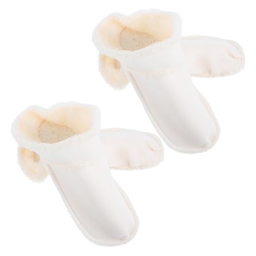 HEALEEP 2 Paare Warme Abnehmbare Plüsch Innensohlen für Clogs Weiche Dicke Hausschuh Einlegesohlen Waschbare Wärmende Innenschuhe für Damen und Herren für Winter und Outdoor Einsatz von HEALEEP