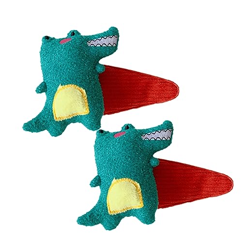 HEALEEP 2 Stück Dinosaurier Haarspangen Lustige Cartoon Haarklammern für und Mädchen Rutschfest Design für Partys und Alltag von HEALEEP