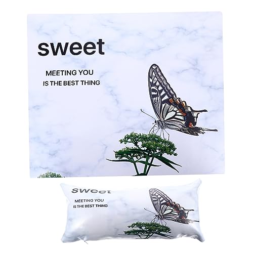 HEALEEP 2 Stück Nagelkunst Handauflage Kissen PU Leder Maniküre Armstütze für Nagelsalon Nail Art und Home Use Komfortable Handgelenkstütze für Nageldesign und Training von HEALEEP