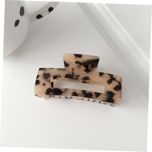 HEALEEP 2 Stück Vintage Haarklammern aus Acetat Große Rutschfeste Haarspangen mit Doppelkrallen für Dickes und Dünnes Haar Eleganter Haarschmuck Damen Retro Styling für Pferdeschwanz und von HEALEEP