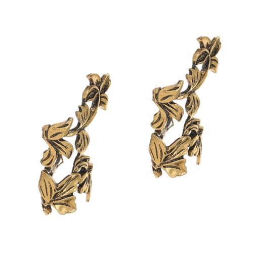 HEALEEP 2stücke Manschetten Ohrclips Für Frauen Und Mädchen Clip Ohrschmuck Ohrmanschetten Dezent Und Attraktiv Für Alltag Und Feiern von HEALEEP