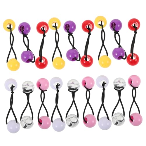 HEALEEP 20 Stück Haargummis mit Doppelkugeln Elastische Haarbänder für Mädchen für Kreative Frisuren und Anlässe Langlebig und Sicher HEALEEP 20 Stück Haargummis mit Doppelkugeln Elastische Haarbänder für Mädchen für Kreative Frisuren und Anlässe Langlebig und Sicher von HEALEEP