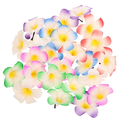 HEALEEP Frangipani Haarspangen 24 Stück Wunderschöne Brauthaarnadeln Kreative Haarschmuck für Hochzeiten Lebensechte Haarteile für Damen und Besondere Anlässe von HEALEEP