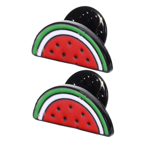 HEALEEP 2Stücke Wassermelonen Broschen für Frauen Kreative Anstecknadeln im Modischen Design für Besondere Anlässe Schals und Kleidung von HEALEEP