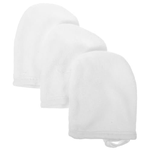 HEALEEP 3 Stück Teiliges Gesichtreinigungshandschuhe Weiße Makeup Entferner Pads aus Weichem Material Wiederverwendbar zum Sanften Entfernen von Makeup für Tägliche Gesichtsreinigung HEALEEP 3 Stück Teiliges Gesichtreinigungshandschuhe Weiße Makeup Entferner Pads aus Weichem Material Wiederverwendbar zum Sanften Entfernen von Makeup für Tägliche Gesichtsreinigung von HEALEEP
