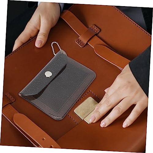 HEALEEP 3 Stück Transparente PVC Geldbörsentasche Geldaufbewahrungstasche Mini Münztasche Kleine Geldbörse Kartenaufbewahrungstasche Münztasche Für Damen Wechselgeldbörse Schmale von HEALEEP