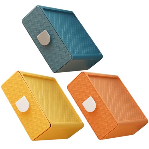 HEALEEP 3stücke Schmuck Organizer Aus Vielseitiger Aufbewahrungsbehälter Für Lippenstifte Flüssige Foundation Halsketten Ohrringe Anhänger Und Broschen Als Kosmetikbox Und Präsentationsbox von HEALEEP