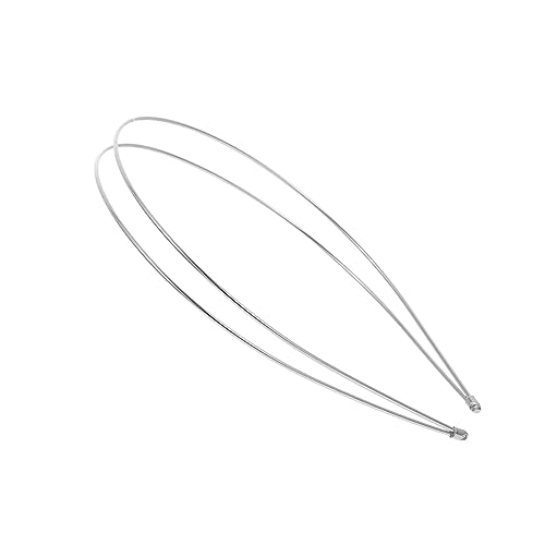 HEALEEP 4 Stück Metall Stirnbänder für Damen Retro Haaraccessoires Dekorative Haarreifen für Hochzeiten und Partys Leichtes Design für Mädchen und Bräute von HEALEEP