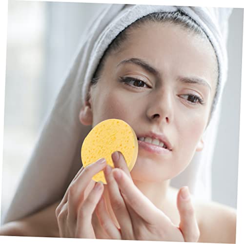 HEALEEP 40stücke Natur Schwamm Kosmetische Puff Runde Gesicht Schwamm Hautpflege Make-up Entferner Werkzeug von HEALEEP