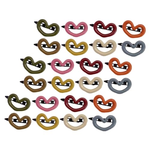 HEALEEP 48stücke Haarspangen Herz Form Für Damen Kleine Haarspangen Für Feines Und Dünnes Haar Haarschmuck Für Verschiedene Frisuren Geeignet Für Partys Zeremonien Und Alltag von HEALEEP