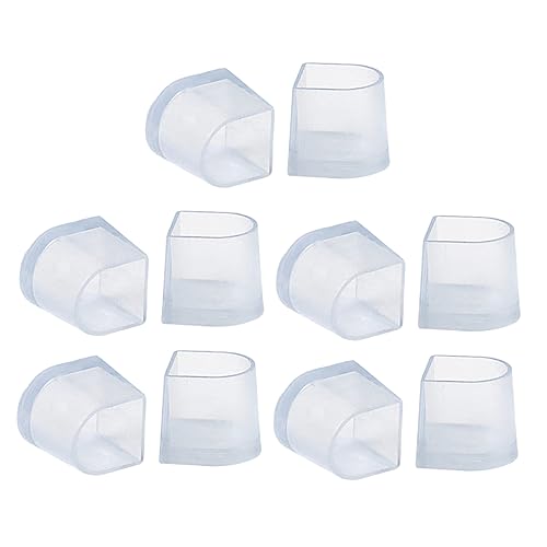 HEALEEP 5 Paar Hochwertiger Fersenprotektor rutschfeste Schuhschutzabdeckungen für Frauen für Latein Tanzschuhe Transparent Strapazierfähig und Wiederverwendbar von HEALEEP