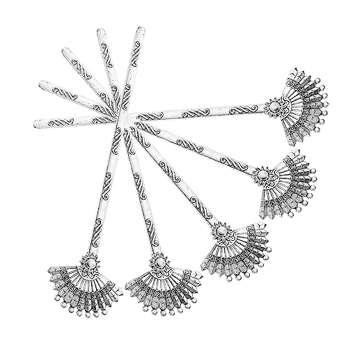 HEALEEP 5 Stück Retro Chinesische Haarnadeln Antike Legierung Haarstäbe Für Frauen 158x42mm Eleganter Haarschmuck Für Hochzeiten Und Besondere Anlässe von HEALEEP