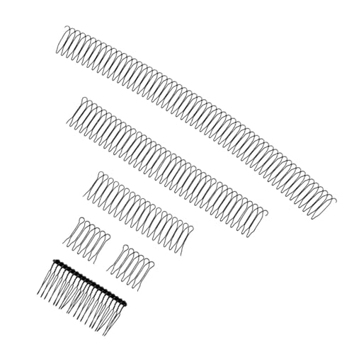 HEALEEP 5 Stück Teiliges U form Haarspangen Haarklammern für Damen Unsichtbare Elastische Haarkämme zum Festen Halten Am Hinterkopf Geeignet für Dünnes Dickes und Lockiges Haar von HEALEEP