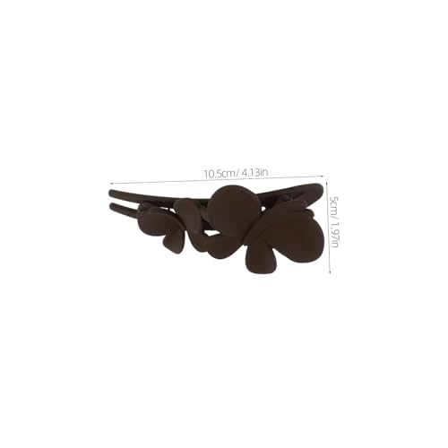 HEALEEP 6 Stück Teiliges Entenschnabel Haarspangen Damen Matte Haarklammern mit Starkem Halt Vielseitig Einsetzbar für Haartypen Sichere Horizontale Haarclips Modischer Haarschmuck für von HEALEEP