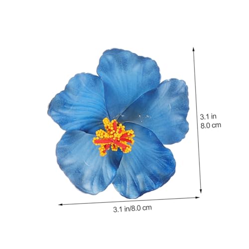 HEALEEP 6 Stück Teiliges Haarschmuck mit Bunten Blumen Haarclips für Damen Vielseitige Haarklammern mit Starkem Geeignet für Hochzeit Party Alltag und Strand Look von HEALEEP