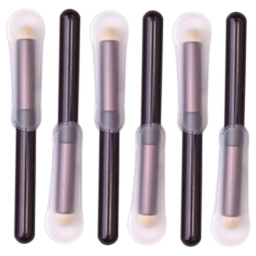 HEALEEP 6 Stück Teiliges Make Up Schwamm Hochdicht Elastisch Weicher Foundation Applikator für Mädchen für Concealer und Puder Langlebig und Hautfreundlich für Glattes Makelloses Finish von HEALEEP