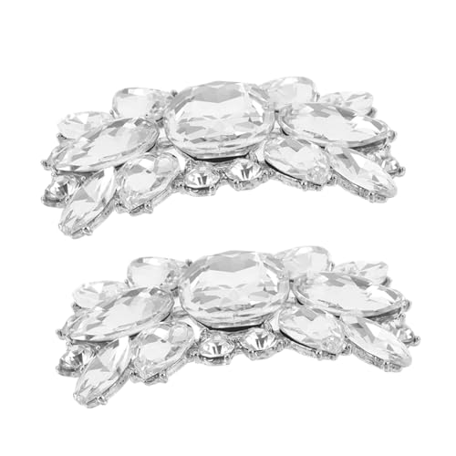 HEALEEP Schuhschnallen-anhänger Mit Strasssteinen Abnehmbare Schuhclips Für Frauen Brautschuhdekorationsclips Hochzeitsschuhschmuck Passend Zu High Heels Und Sandalen von HEALEEP