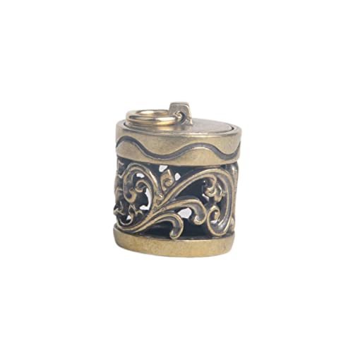 HEALEEP Aroma Anhänger Halskette mit Offenbarem Duft Dekorativer Diffuser für Aromatherapie Eleganter Schmuck mit Hohlem Design Aufhängen für Ätherische Öle von HEALEEP