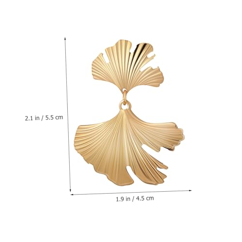 HEALEEP Aus Metall Minimalistische Statement Drop Ohrringe für Damen Attraktive Schmuck Accessoires Stilvoller Ohrschmuck für Hochzeit Party und Alltag von HEALEEP