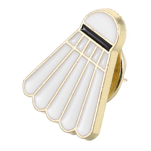 HEALEEP Badminton Brosche für Kleidung und Rucksack Modischer Sport Anstecker Unisex Design Einzigartiges Accessoire für Hut Tasche und von HEALEEP