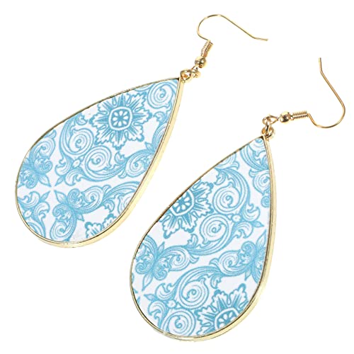 HEALEEP Barock Stil Ohrringe Damen Leichte Hängende Tropfen Ohrschmuck Trendige Ästhetische Ohrhänger Für Alltag Party von HEALEEP