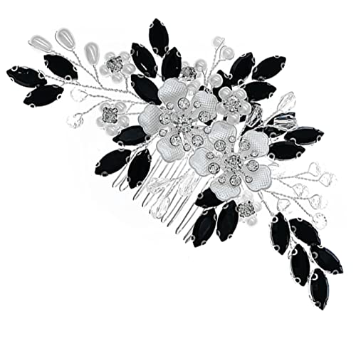 HEALEEP Braut Haarreif Mit Perlen Und Blüten Handgemachter Strapazierfähiger Haarkamm Für Hochzeiten Und Partys Eleganter Haarschmuck Mit Strass Für Frauen Und Mädchen HEALEEP Braut Haarreif Mit Perlen Und Blüten Handgemachter Strapazierfähiger Haarkamm Für Hochzeiten Und Partys Eleganter Haarschmuck Mit Strass Für Frauen Und Mädchen von HEALEEP