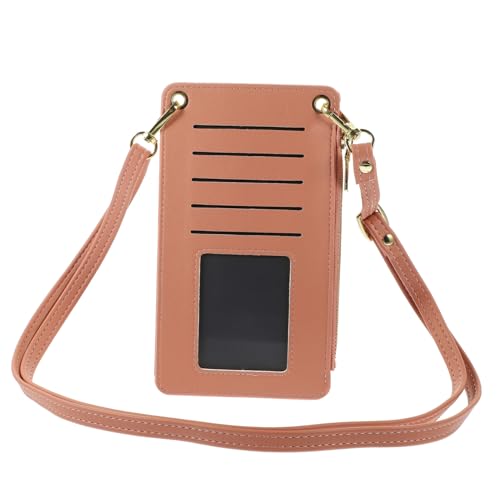 HEALEEP Damen Crossbody Handytasche mit Verstellbarem Schultergurt Leichte Umhängetasche mit Mehreren Kartenfächern Kleine Geldbörse für Alltag und Reisen von HEALEEP