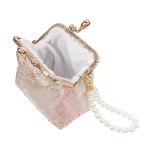 HEALEEP Elegant Damen Clutch Tasche mit Perlen Handtasche für Hochzeiten Partys und Reisen Praktische Münzbörse mit Vielseitigem Stauraum für Geld und Schlüssel HEALEEP Elegant Damen Clutch Tasche mit Perlen Handtasche für Hochzeiten Partys und Reisen Praktische Münzbörse mit Vielseitigem Stauraum für Geld und Schlüssel von HEALEEP
