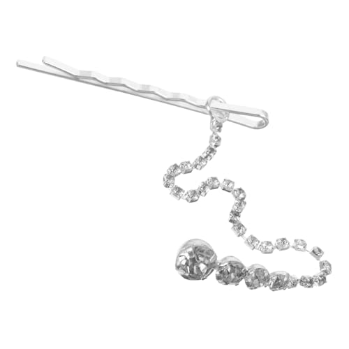 HEALEEP Eleganter Brautschmuck aus Legierung mit Funkelnden Strasssteinen Silbernes Haaraccessoire für Hochzeit Verlobung Ball und Festliche Anlässe Kreative Braut Kopfbedeckung von HEALEEP