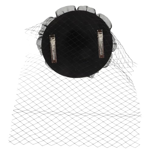 HEALEEP Eleganter Kleiner Retro-stil Fascinator Haaraccessoire für Damen Leichter Robuster mit Zinklegierung Kompakt und Tragbar für Stilvolle Auftritte von HEALEEP