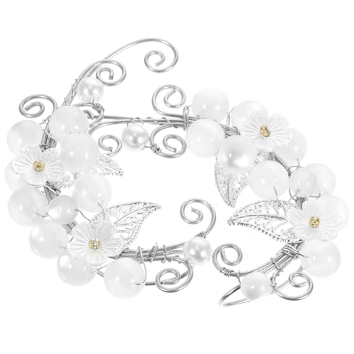 HEALEEP Fairy Ear Damen Ohrmanschetten Handgefertigt Elf Ohrclips Ohrwickler Ohrringe Links Rechts Modische Dekorative Ear Wraps für Hochzeit Party Cosplay von HEALEEP