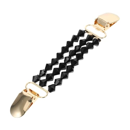 HEALEEP Femininer Cardigan Clip mit Kunstperlen Eleganter Broschen Schalclip für Pullover Strickjacken Hemden Vielseitiger Schutz gegen Offenlegen Stilvolles Accessoire für Damen von HEALEEP