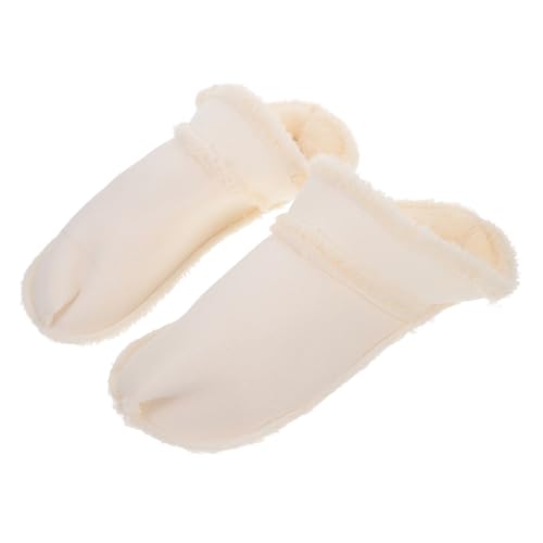 HEALEEP Flauschige Warme Hausschuh-einlegesohlen mit Weichem Plüschfutter Gepolstert Herausnehmbar Winterliche Komfortsohlen für Damen und Herren Passend von HEALEEP